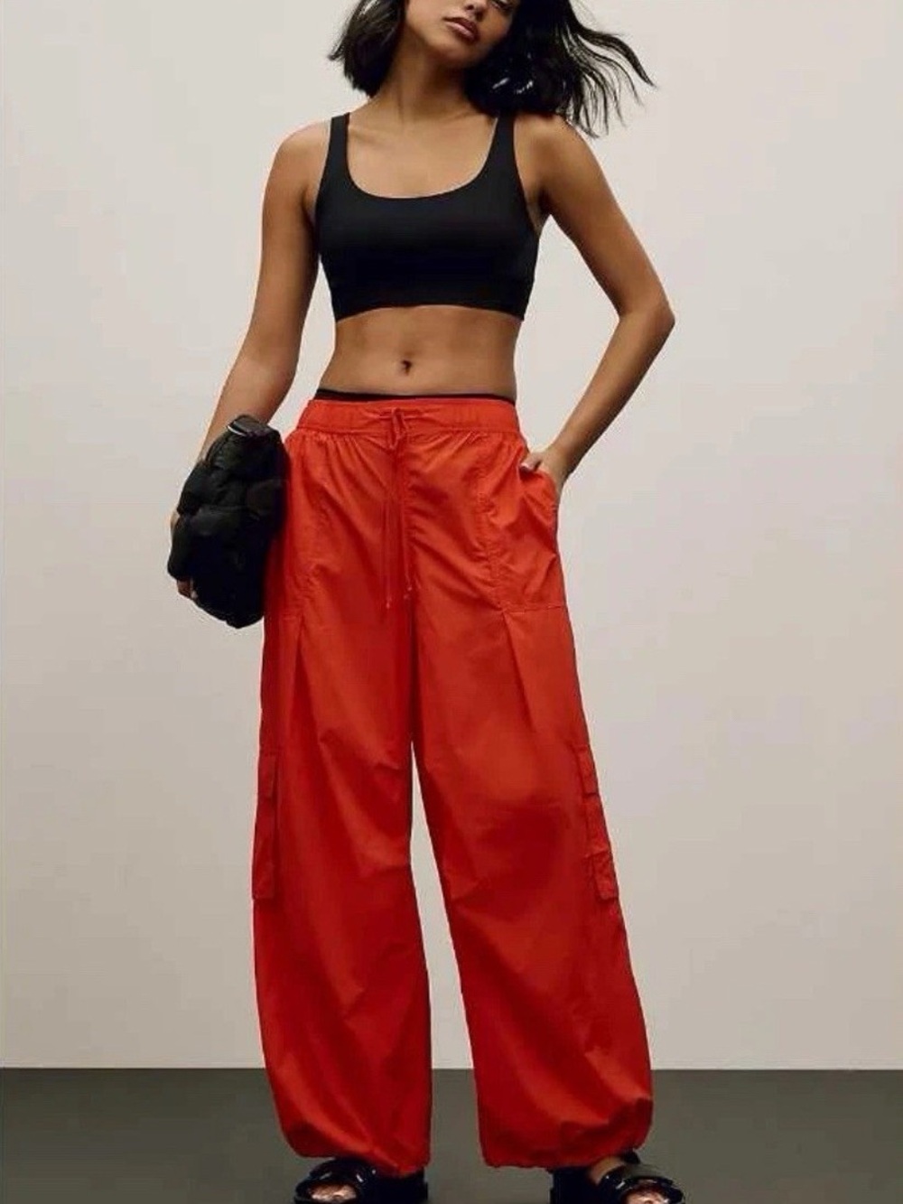 Daily Practice Base Jump Parachute Pants Size MP NWT
